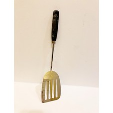 Vintage USA Ecko 13โ Spatula Turner Chromium Plated Made In USA Black Handle
