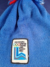 White One Size Lake Placid 1980 Olympics Fan Apparel & Souvenirs