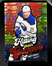 2025-26 UD Allure - Hitting Their Groove Red Spectrum #HTG-7 Owen Power /399