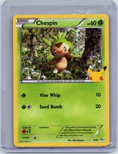chespin pokemon card mcdonalds (6/25) [McDonald's 25th Anniversary] Chespin 006/025 McDonald's 25th Anniversary