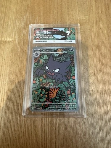 Haunter MEP 027 Mega Gengar Ex Mega Battle Deck Ace Mint 9