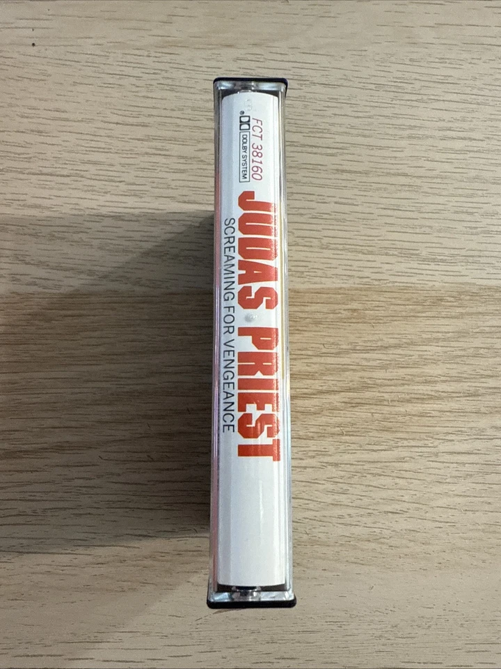 JUDAS PRIEST Screaming For Vengeance 1982 CASSETTE TAPE HEAVY METAL NWOBHM - Image 2 of 4