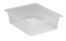 Cambro (24PP190) Half-Size Translucent Food Pan 6.3-Quart,