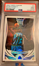 2004 Topps Chrome Graded Kevin Garnett Refractor PSA  9 Minnesota TimbeWolves