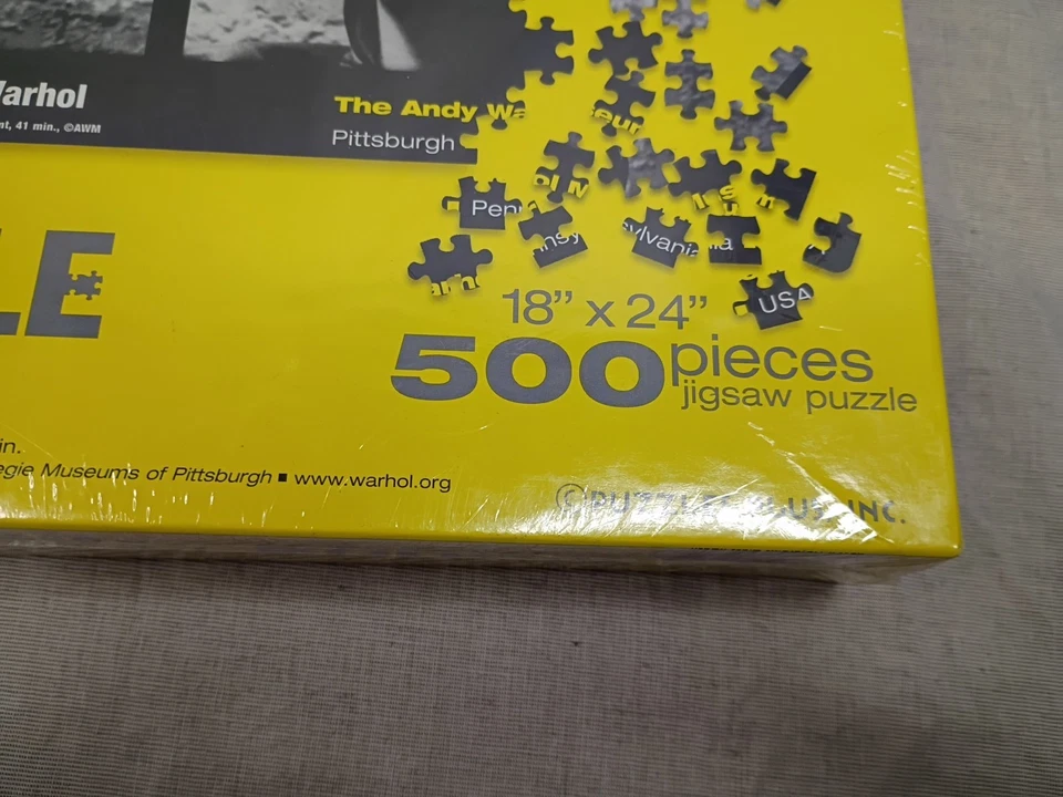ANDY WARHOL Blow J*b Art Jigsaw Puzzle 500 pieces NOS Sealed DeVeren Bookwalter - Image 4 of 4