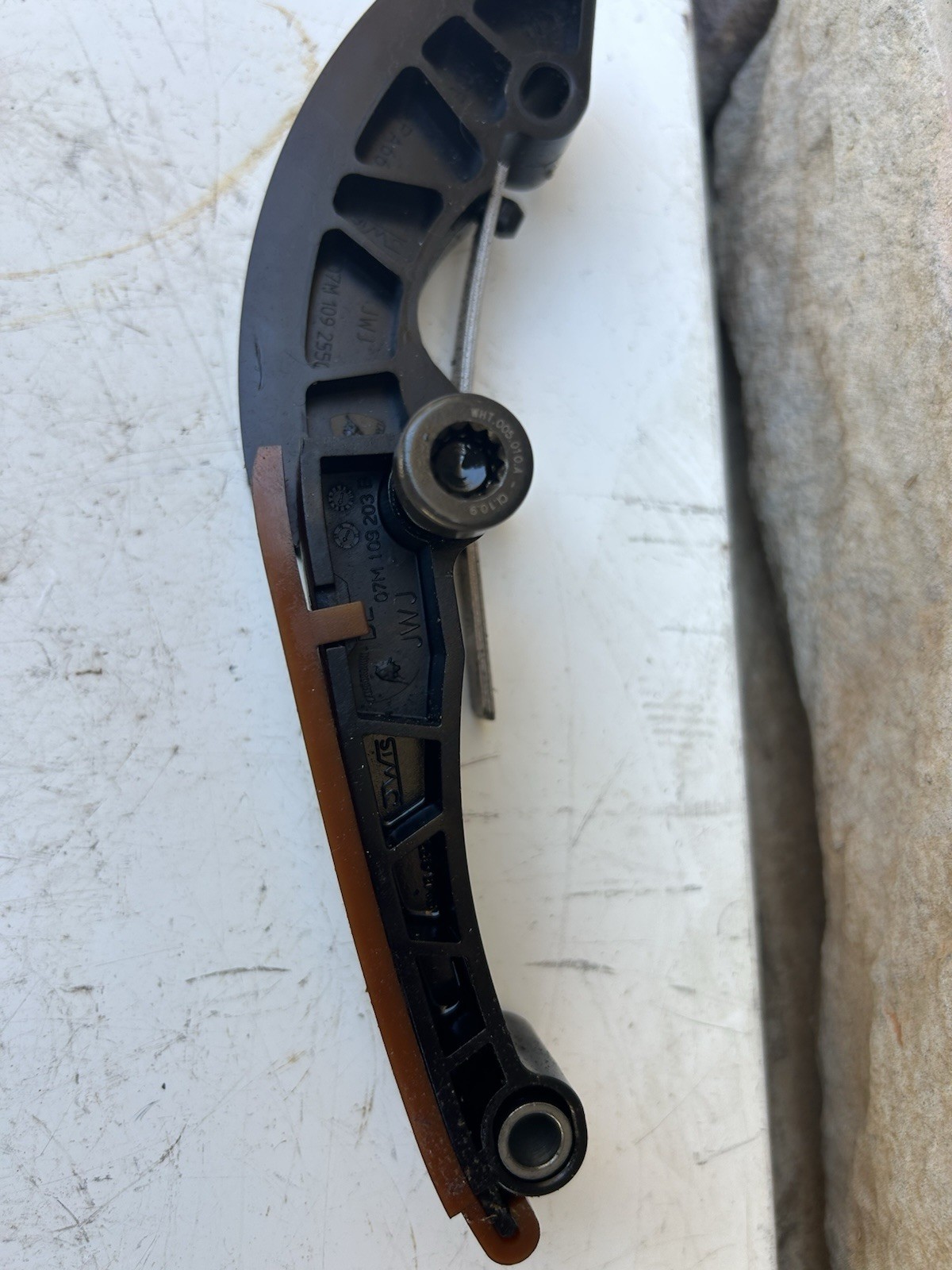 Lamborghini Aventador Camshaft Timing Chain And Tensioners Slide Rail Slide Shoe