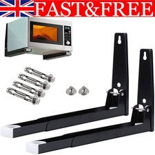 Heavy Duty Adjustable Stretch Oven Shelf Microwave Bracket Wall Mounted Rack