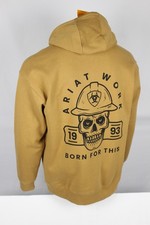 Ariat Men's Rebar Workman Hardhead Hoodie Bistro Brown 10054474