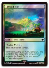 Tangled Islet (Surge Foil) #434 (NM) Final Fantasy FIC Magic MTG