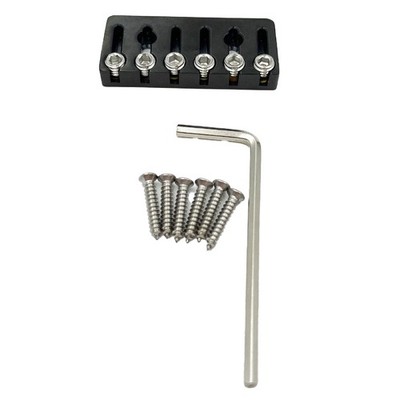 6 Saiten Headless Gitarrensteg Lock für 6 Saiten Headless E-Gitarre3907