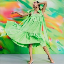 NWT Christopher John Rogers For Target Green Tank XS Sun Dress - NWT/Never Worn
