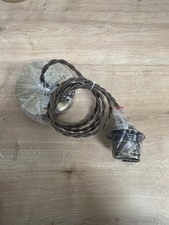 Charlie Antique Brass Finish Ceiling Flex