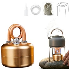 Mini Alcohol Camping Stove   Lightweight Bras...