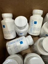 Lot of 4 Consult Health Joint Solution Total Joint Health 60 Capsules $390 LOOK!