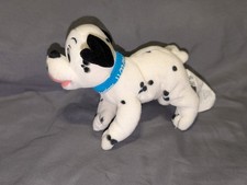 Vintage Disney 101 Dalmatians Plush Toy with Blue Collar