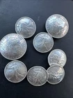 1881 Morgan And 1943 Walking Liberty Custom Button Collection