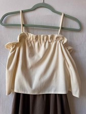 Vintage 1970s 3 Tier Dress