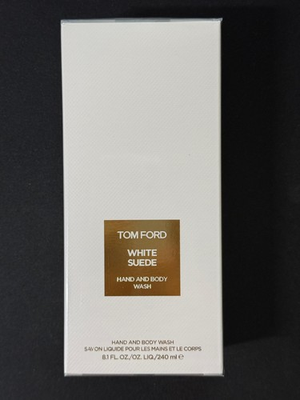 #ad Tom Ford White Suede Hand and Body Wash 8.1 oz 240 ml New in Box SEALED $69.89