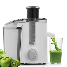 Sifene - Centrifugal Juicer White AMR512S new open box 250w juice maker NOB