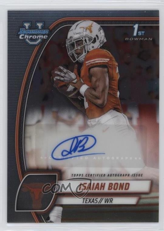 2024 Bowman U Chrome Prospect Auto Isaiah Bond #PA-IBO