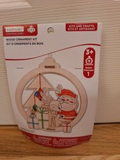 Creatology Wooden Ornaments Kit Christmas Craft Santa Gift Christmas Tree Layers