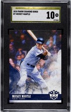 2018 Panini Diamond Kings #7 Mickey Mantle SGC 10 PRISTINE GOLD LABEL