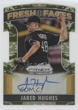 2015 Panini Prizm Fresh Faces Signatures Camo 90/199 Jared Hughes #22 Auto ll2