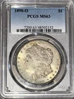 1890–O Better Date Morgan Silver Dollar PCGS MS63