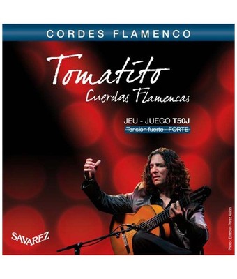 Savarez T50J Tomatito Basses High Tension Flamenco Nylon Strings