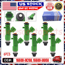 6pcs Fuel Injectors 16600-jk20a For 2009-2014 Nissan Murano Maxima 3.5l V6