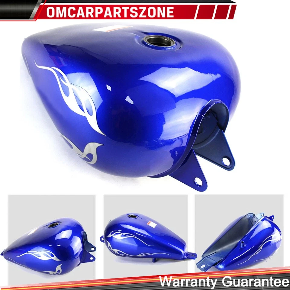 Tanque de combustible para motocicleta Honda Rebel 250 CMX250 1985-2016 3,4 galones Foto 2 de 4