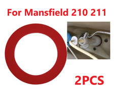 2Pcs Replaces Flush Valve Seal For Mansfield 210 And 211 Toilet Repairs Red
