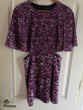 Ladies Mini Party Dress With Waist Cut Out By French Connection. Size 10