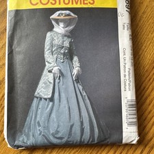 McCall's Sewing Pattern 4697 Civil War Era Coat Skirt Shawl Sizes 14-20 Uncut FF