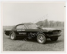 Rare Orig Type 1 Photo 8x10 Afx Darrell Droke Ford Mustang Drag Race 1371