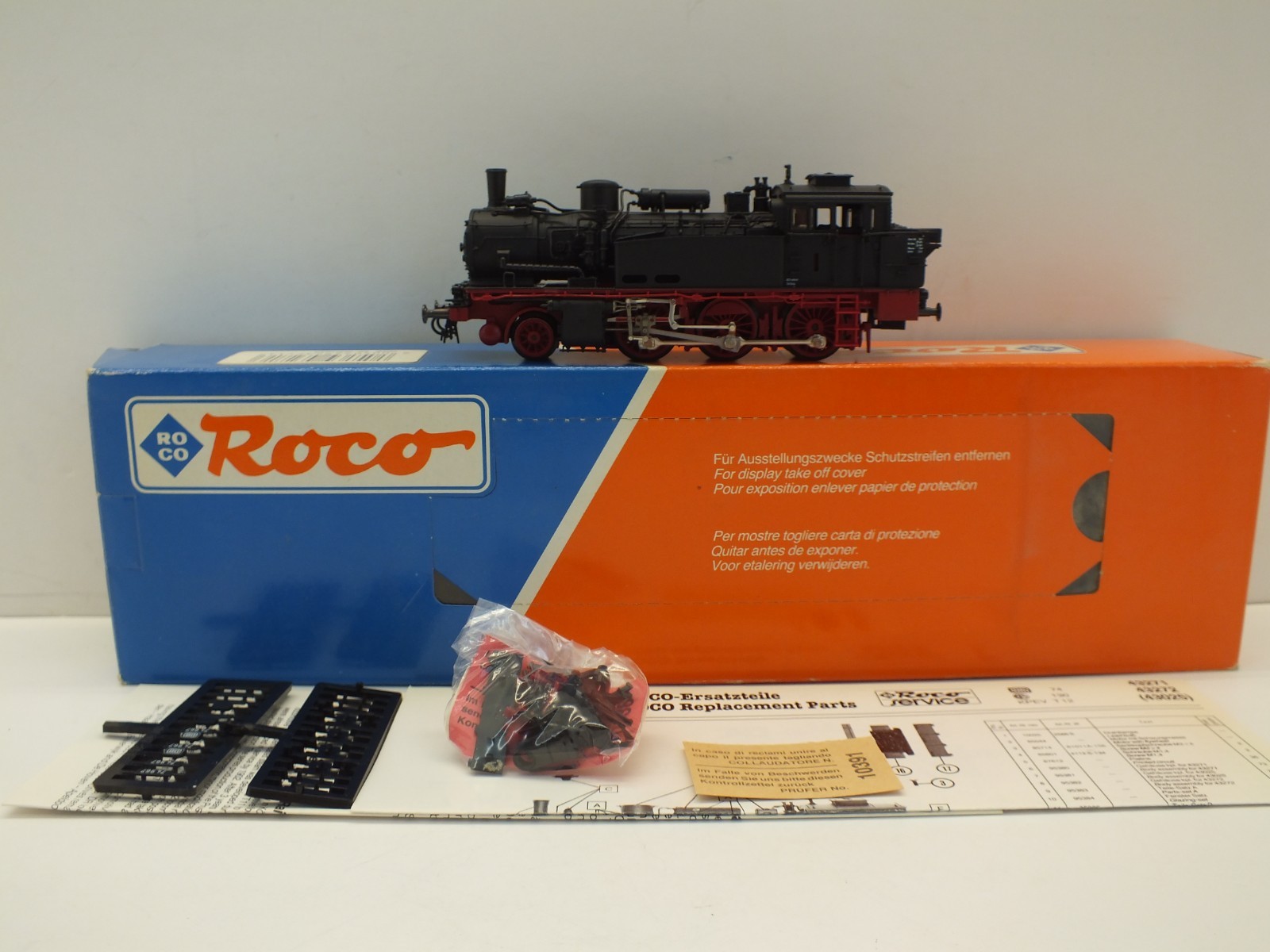 ROCO HO 43271 DB BR74 2-6-0 STEAM LOCO NOS MIB (OO3155)