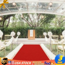 Red Carpet Runner for Party Wedding Aisle Decoration 33 3ft Aisle Runner US