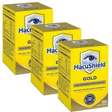 **MacuShield GOLD Eye Supplement 90 DAY SUPPLY (3 MONTHS) - 270 Capsules**