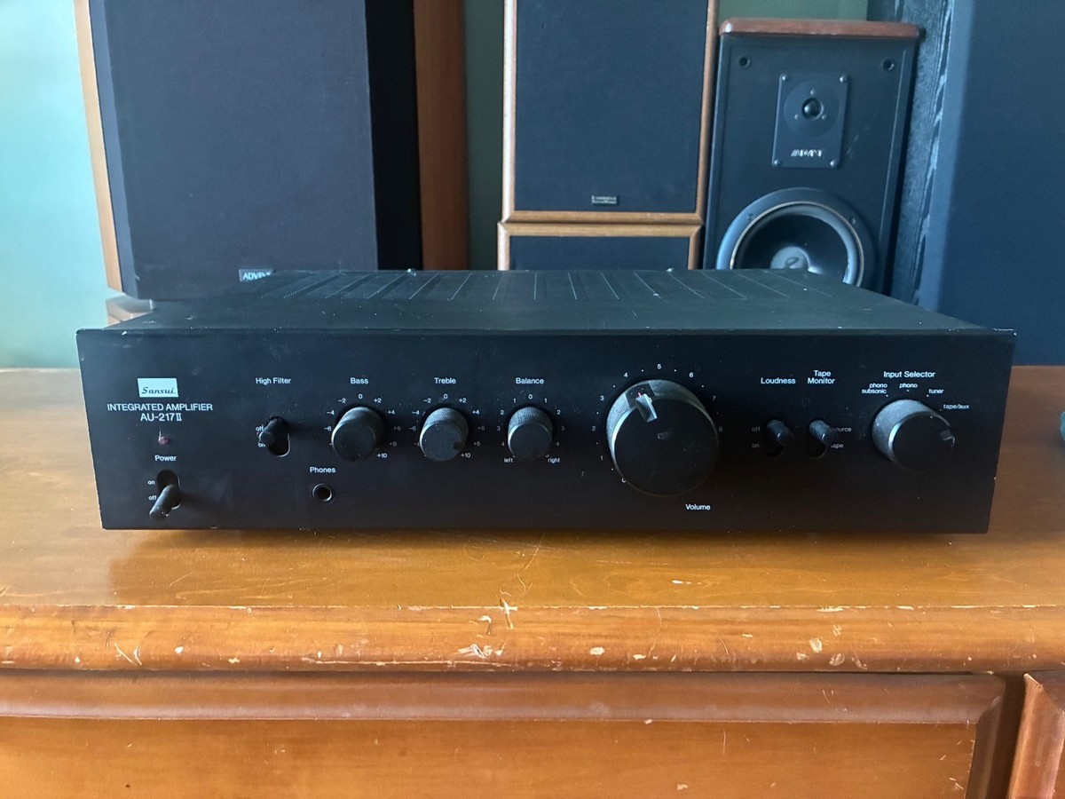 SANSUI オーディオセット Vintage Sansui AU-217 II Integrated Amplifier – Classic 70s Stereo