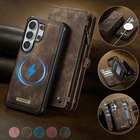Magnetic Wallet Case For Samsung GALAXY S26/S26+/S26 Ultra PU Leather Flip Cover
