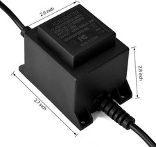 AGPtEK - Voltage Converter Transformer 110/120V to AC 12V/5A, 60-Watt...