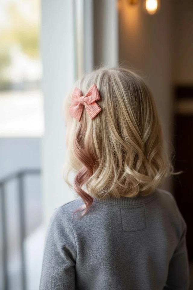 Grampo de cabelo feito à mão 100% cabelo remy – Conjunto de 2 - Imagem 3 de 3