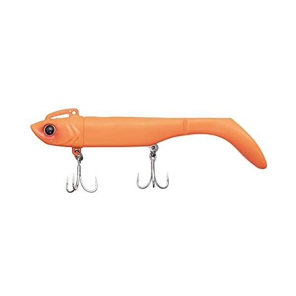 Major Craft Flat Fish For Lure Hamao Worm Set 18G # 31 Glow Orange Official