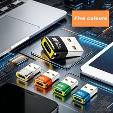 3 PACK USB C 3.1 Type C Female to USB 3.0 Type A Male Port Converter Adapter NEW