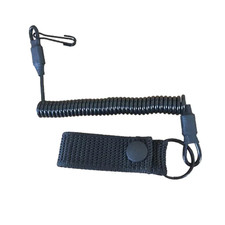Tactical Retractable Spring Elastic Rope Anti-Lost Elastic Lanyard Strap Phone K