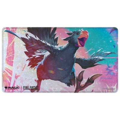 Ultra Pro MTG Final Fantasy Traveling Chocobo (Black) Holofoil Playmat