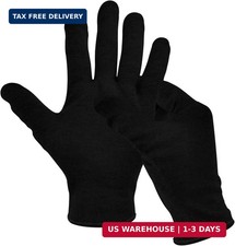 1 Pair 2Pcs Cotton Gloves for Eczema and Dry Hands, Moisturizing Gloves, Work G