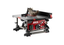 SKIL 15 Amp 10 inch Portable Jobsite Table Saw with Folding Stand,24 Tooth Blade