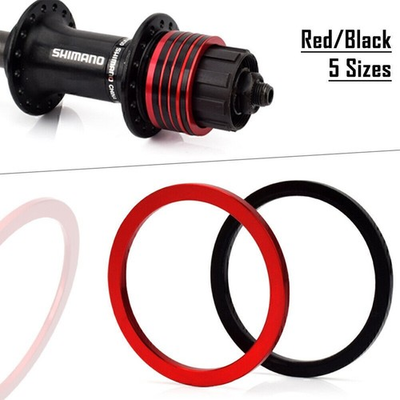 #ad 10Pcs MTB XC Bike Hubs Cassette Washer Spacer Shim Freehub Bottom Bracket Gasket $13.77