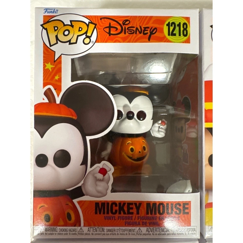 Funko Pop! Disney Halloween Mickey Mouse, Minnie, Donald & Goofy - Juego de 4 Nuevo en caja Foto 2 de 4